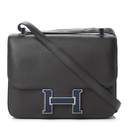 Hermes Swift Enamel Constance 24 Graphite 1 of 12