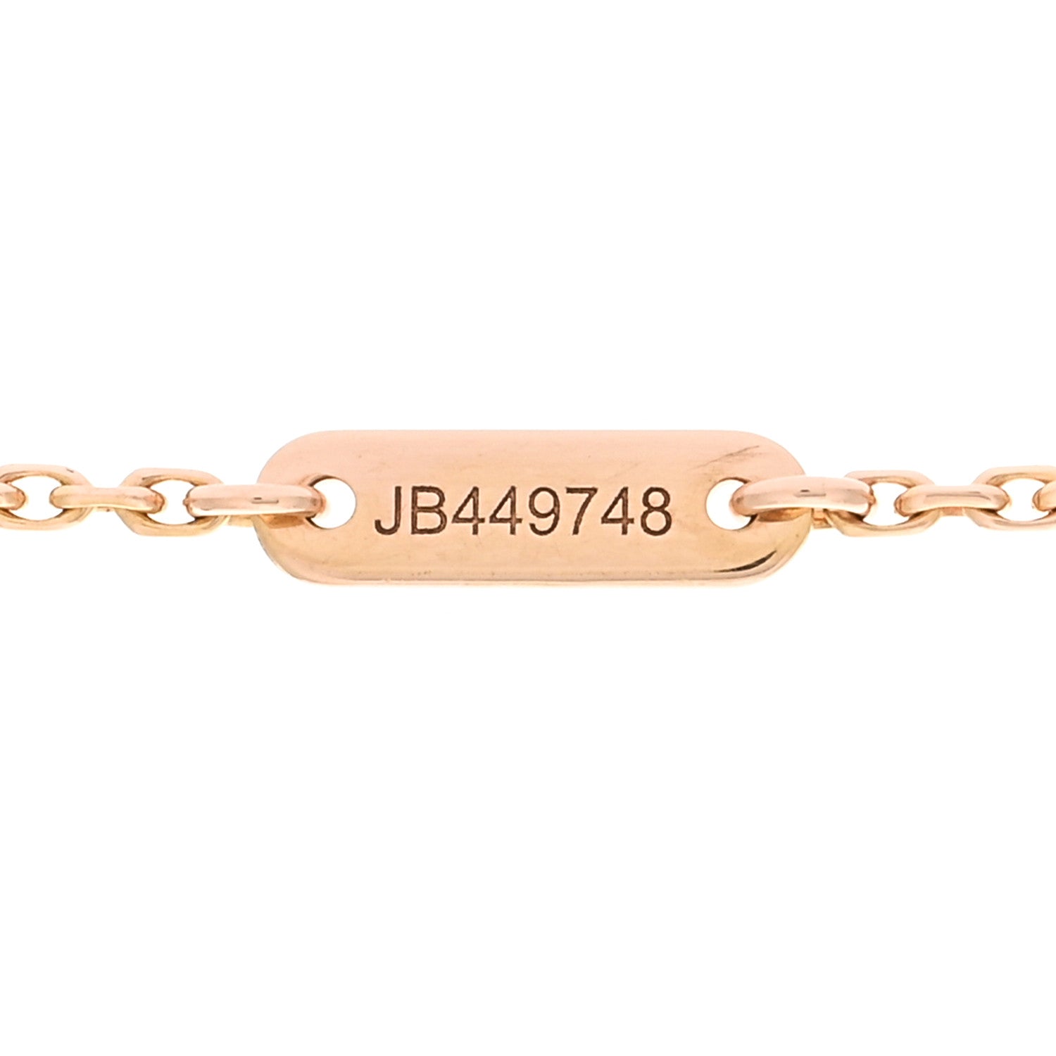 Van Cleef & Arpels 18K Rose Gold Sweet Alhambra Pendant Necklace 4 of 6