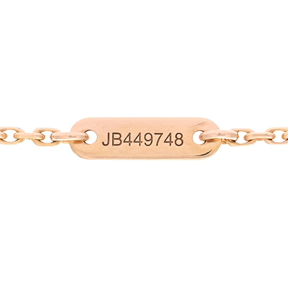 Van Cleef & Arpels 18K Rose Gold Sweet Alhambra Pendant Necklace 4 of 6