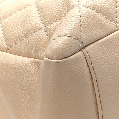Chanel Caviar Quilted Grand Shopping Tote GST Beige Clair 8 of 12