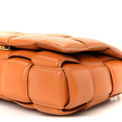 Bottega Veneta Lambskin Maxi Intreccio Padded Chain Cassette Crossbody Bag Clay 12 of 12