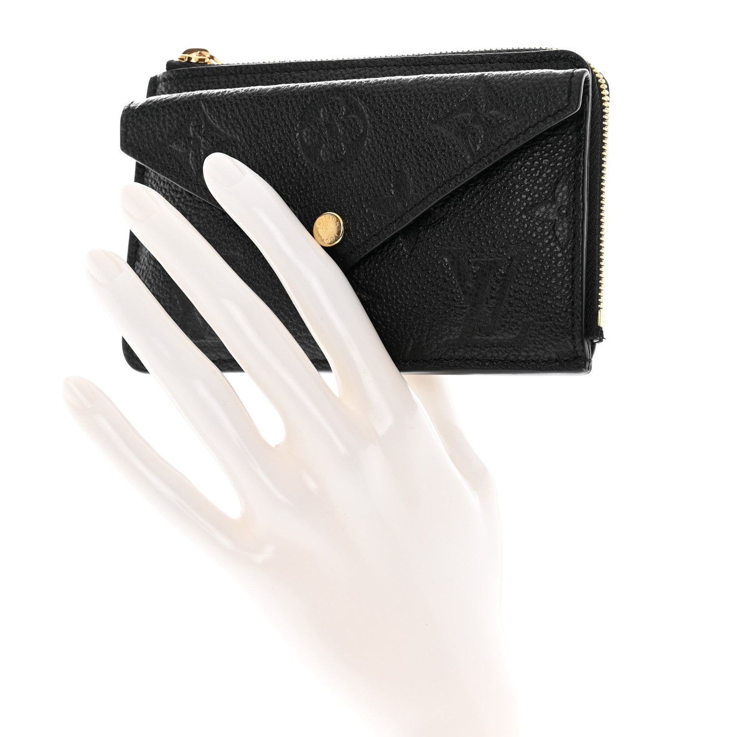 Louis Vuitton Empreinte Recto Verso Card Holder Black 2 of 8