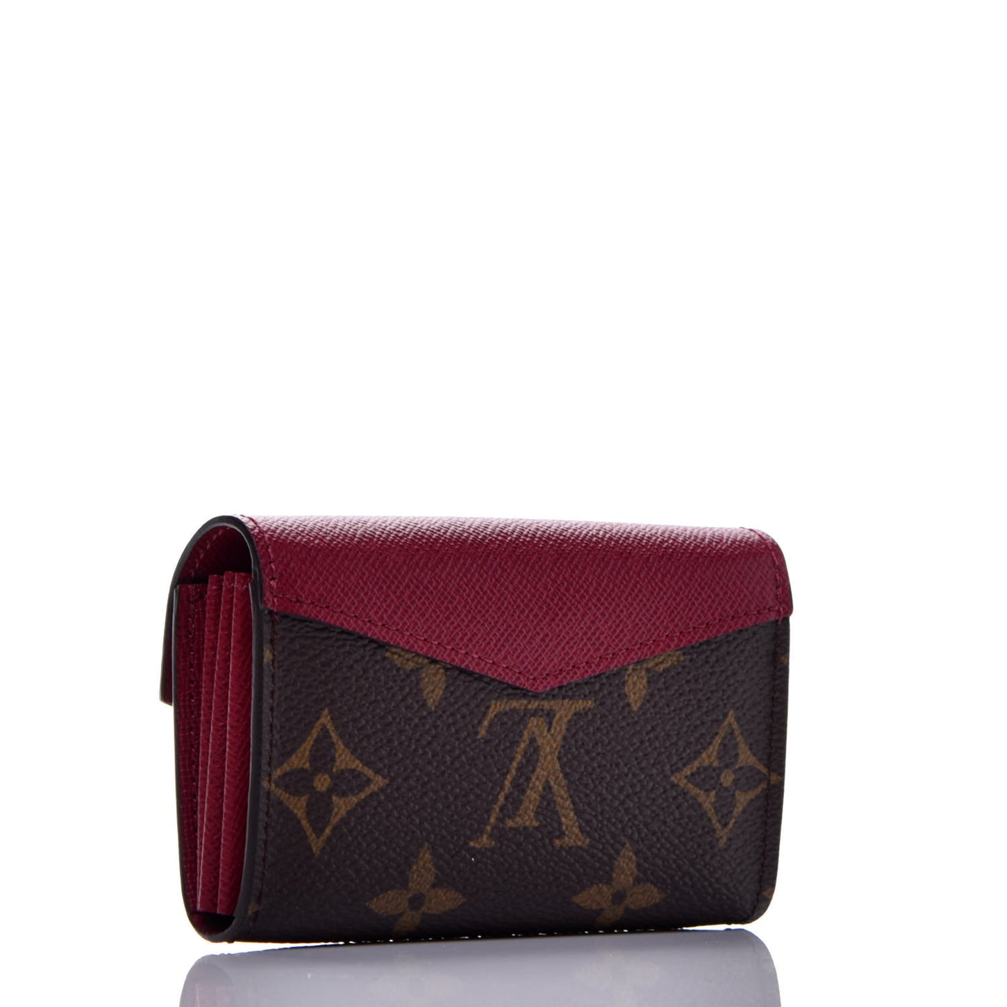 Monogram Sarah Multicartes Fuchsia