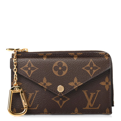 Louis Vuitton Monogram Recto Verso Card Holder Black 1 of 4