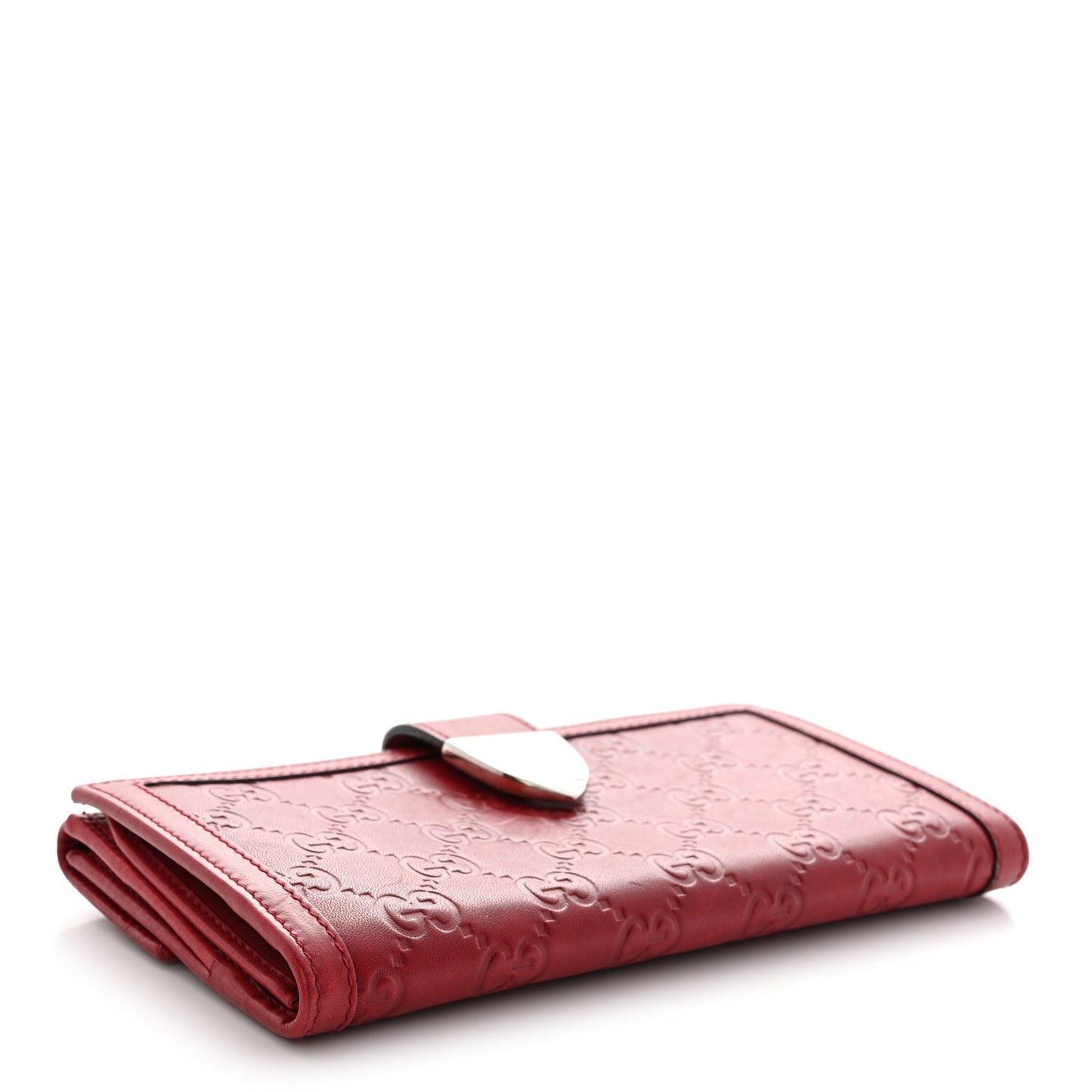 Guccissima Continental Wallet Red