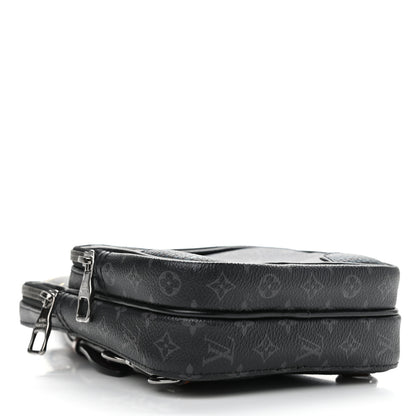 Louis Vuitton Monogram Eclipse Patchwork Amazone Sling Bag 4 of 13