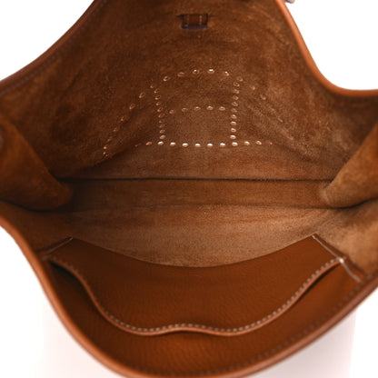 Hermes Taurillon Clemence Evelyne PM Gold 5 of 10