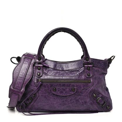 Balenciaga Agneau Classic Hardware First Raisin 1 of 14