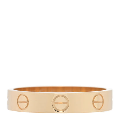 Cartier 18K Yellow Gold 3.5mm LOVE Wedding Band Ring 52 6 1 of 5