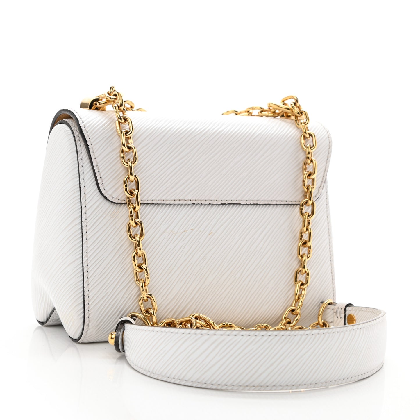Epi Twist Shoulder Bag PM White