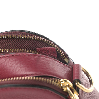 Marc Jacobs Calfskin Shutter Camera Crossbody Bag Deep Maroon 9 of 17