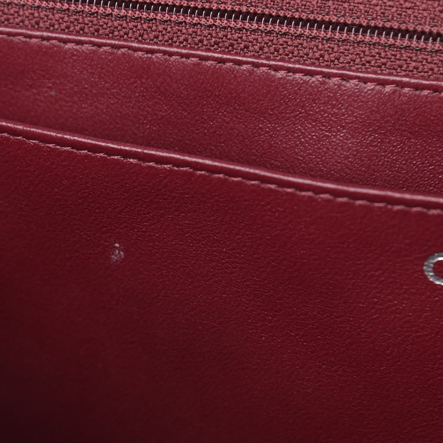 Chanel Caviar Quilted Maxi Single Flap Dark Red 11 of 11