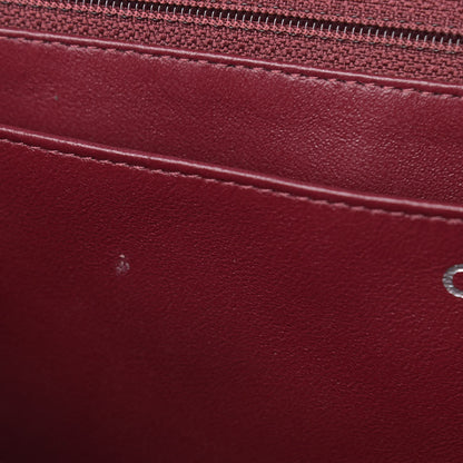 Chanel Caviar Quilted Maxi Single Flap Dark Red 11 of 11