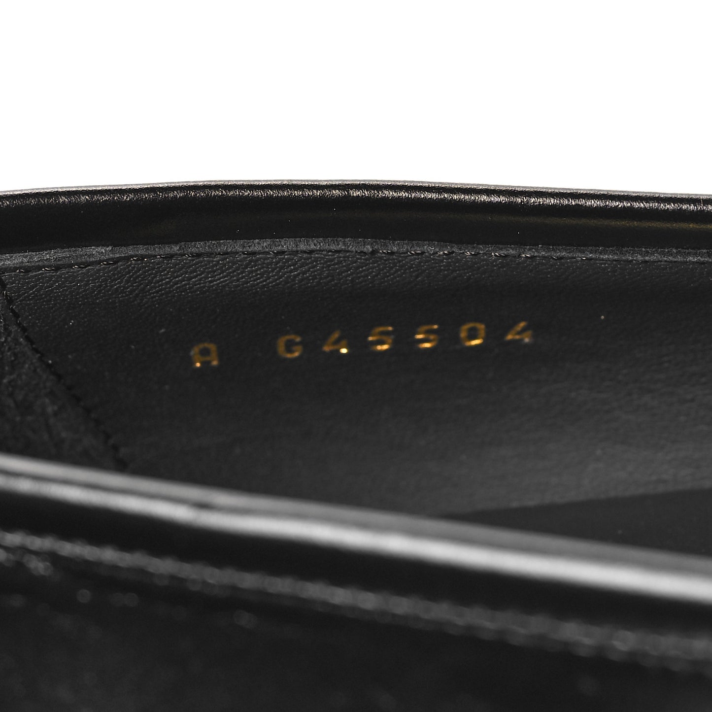 Shiny Calfskin CC Moccasin Loafers 39 Black