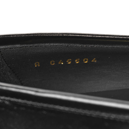 Chanel Shiny Calfskin CC Moccasin Loafers 39 Black 6 of 9