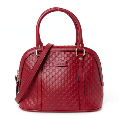Gucci Soft Microguccissima Mini Dome Bag Rosso 1 of 11