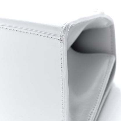 Balenciaga Shiny Box Calfskin Small Hourglass Top Handle Bag White 12 of 20