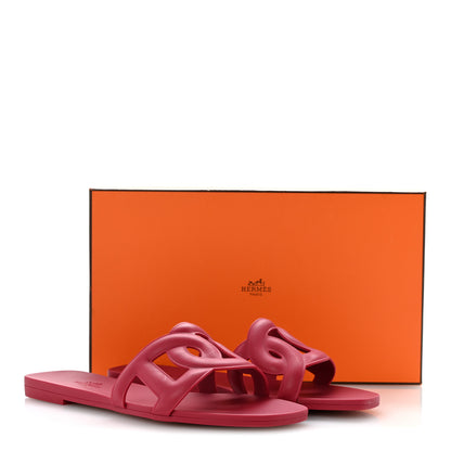 Hermes Rubber Aloha Sandals 36 Rose Baie 11 of 11