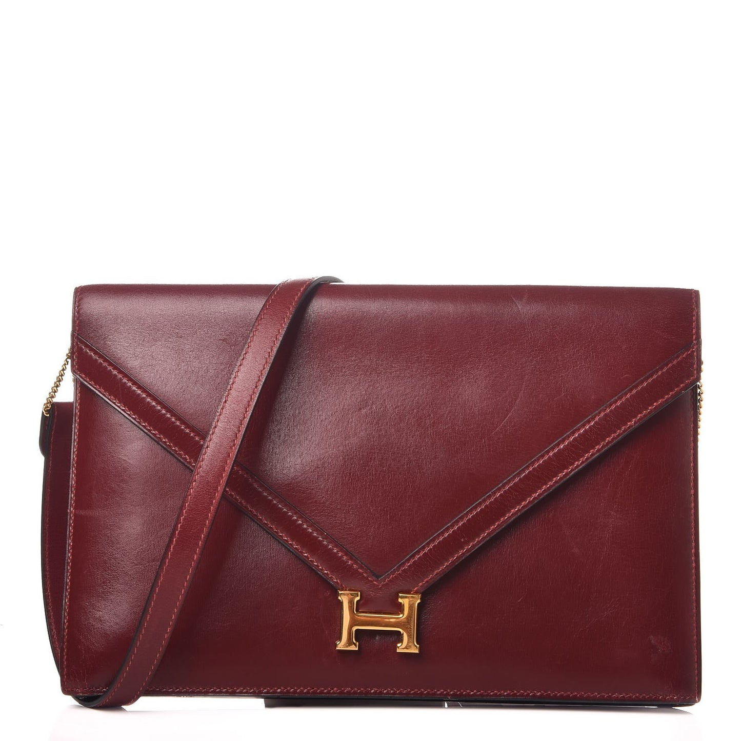 Box Lydie Clutch Rouge H