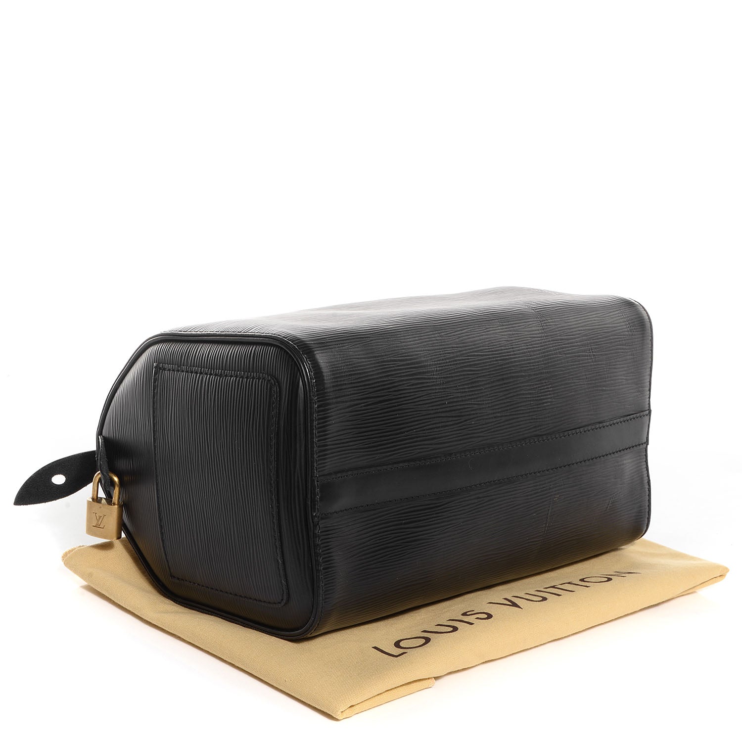 Louis Vuitton Epi Speedy 25 Black 4 of 7