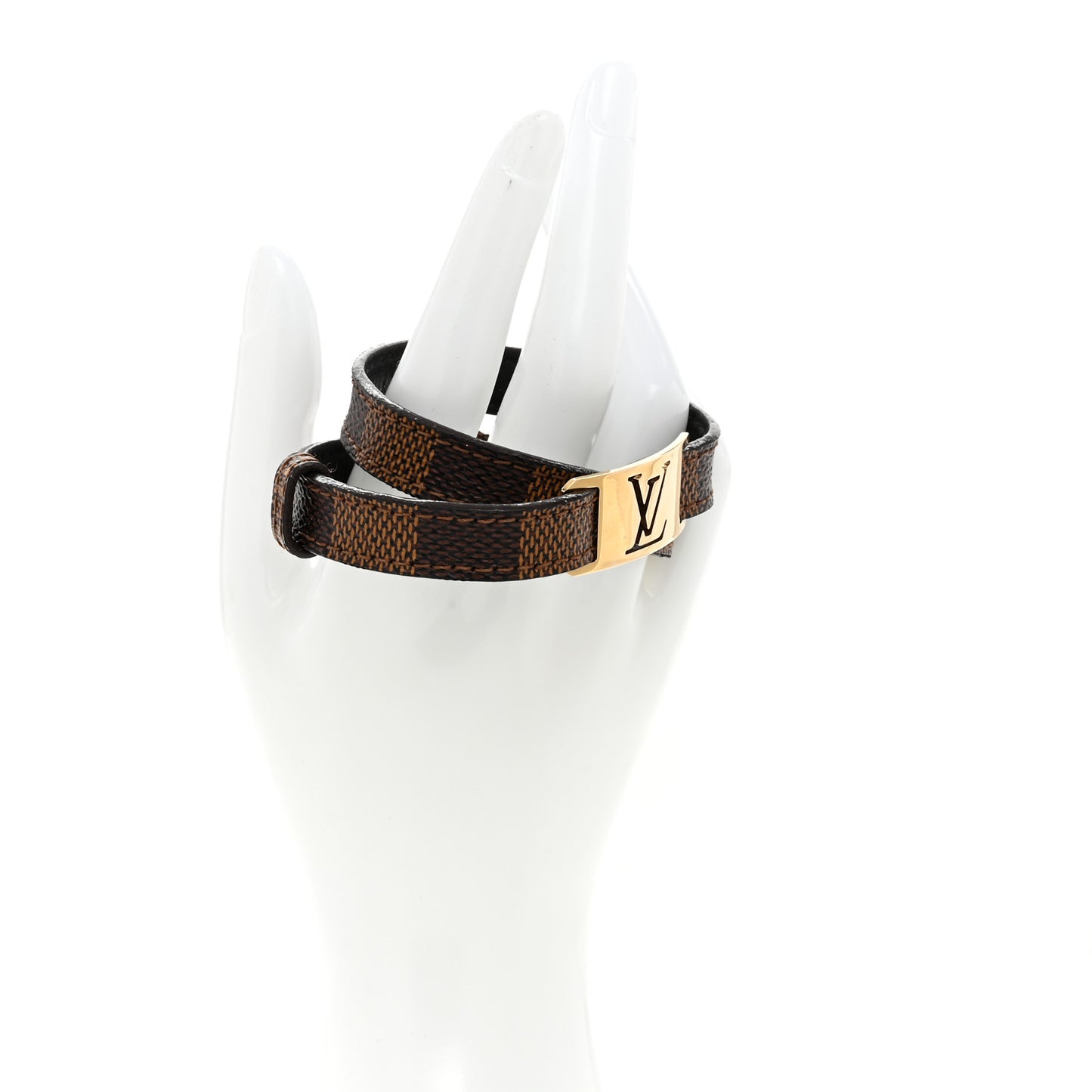 Damier Ebene Sign It Bracelet