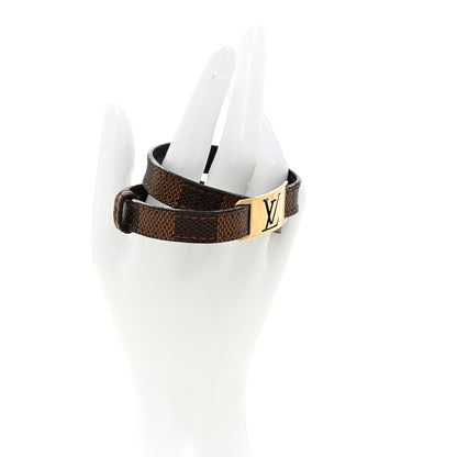 Louis Vuitton Damier Ebene Sign It Bracelet 2 of 6