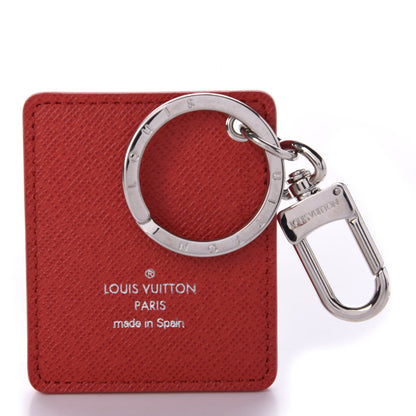 Louis Vuitton Damier Graphite Illustre Christmas Tree Bag Charm Key Holder Red 3 of 3