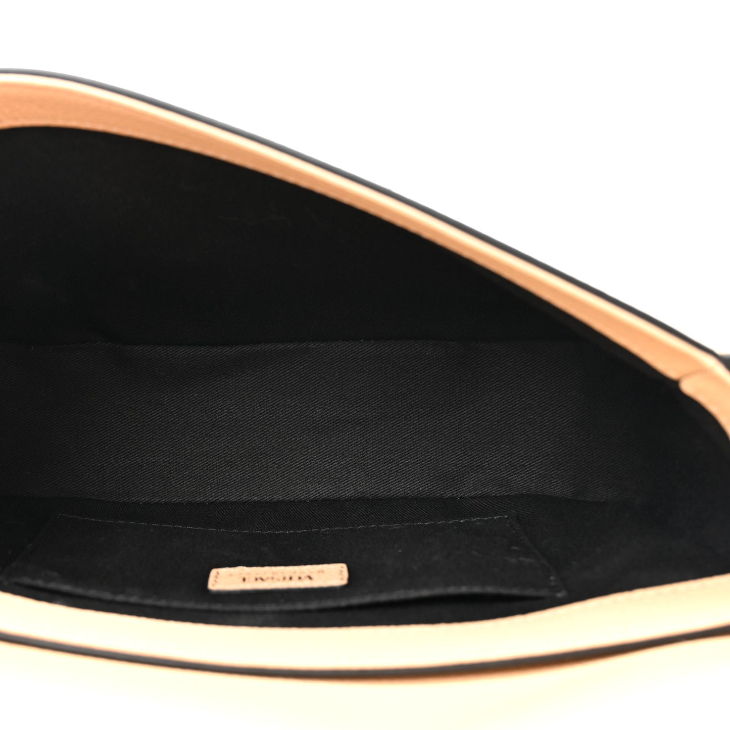 Grained Calfskin Virtus Shoulder Bag Beige