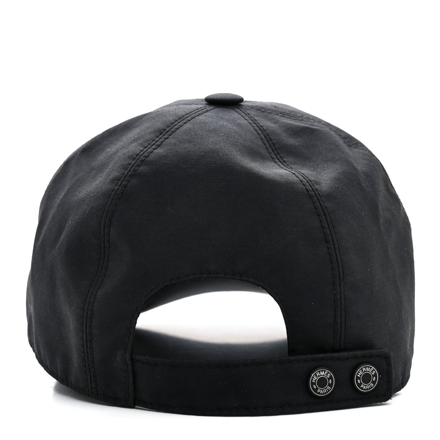 Hermes Trench Canvas Serena Eperon d'Or Cap 59 Black 6 of 8