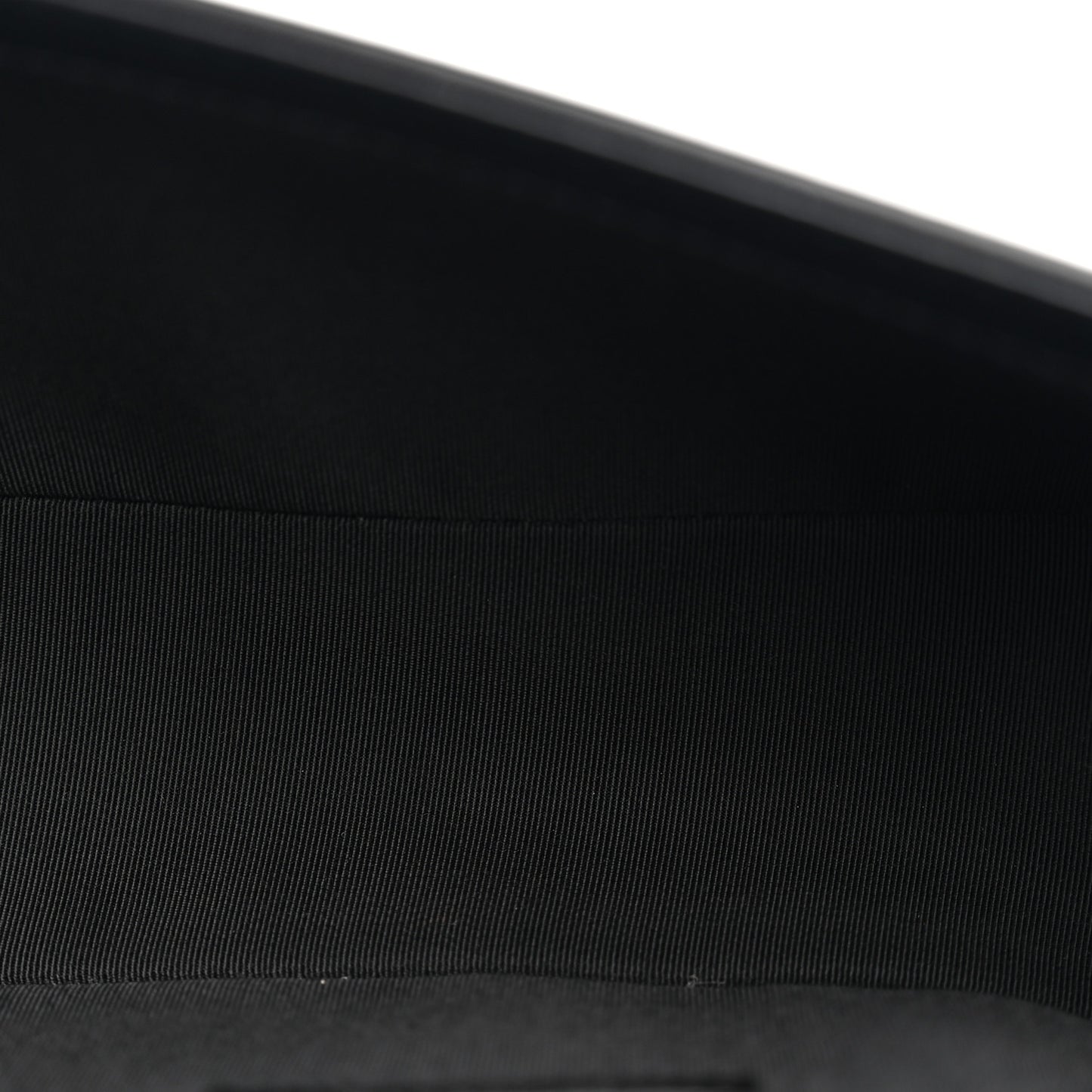 Glazed Calfskin Quilted Medium Chain Around Boy Flap Black