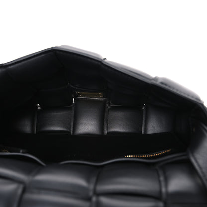 Bottega Veneta Nappa Maxi Intreccio Padded Cassette Crossbody Bag Black 4 of 10