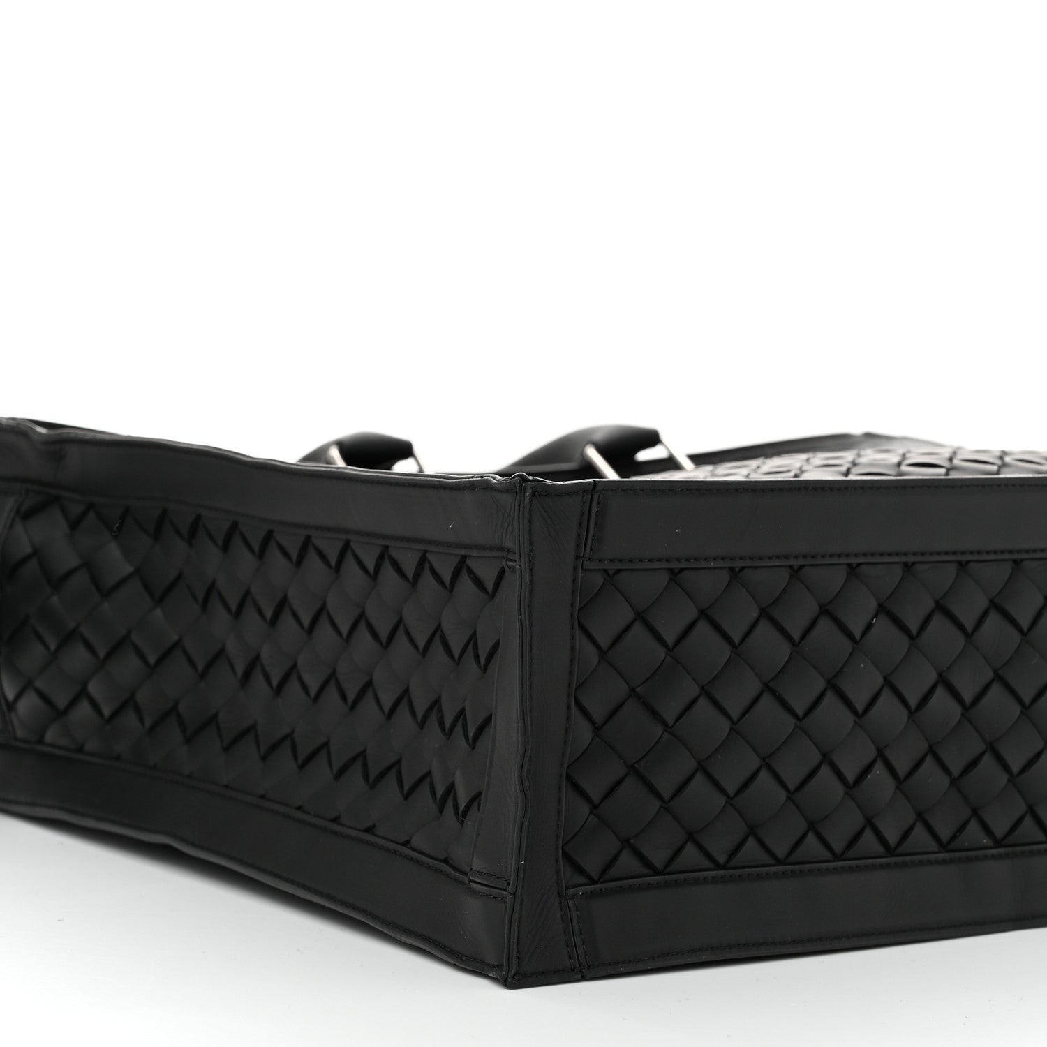 Bottega Veneta Nappa Intrecciato Briefcase Black 9 of 10