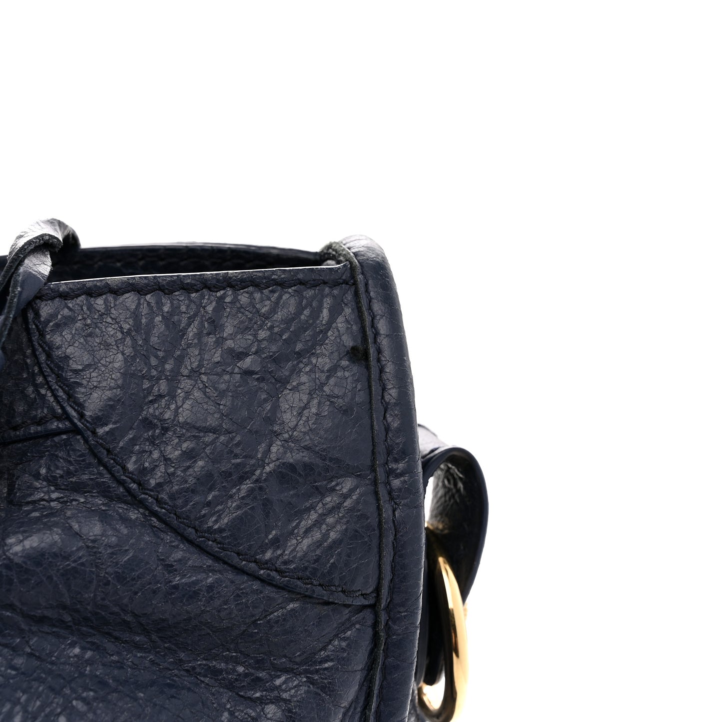 Agneau Giant 12 Gold Hardware City Gris Chartreux