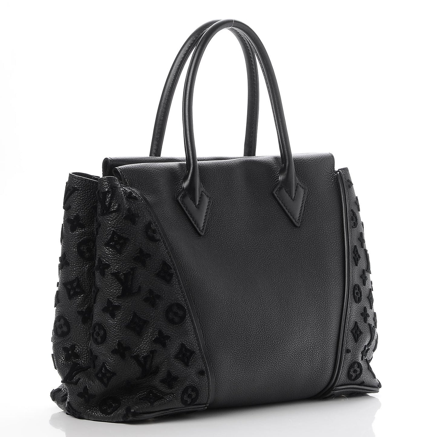 Veau Cachemire Tote W PM Black