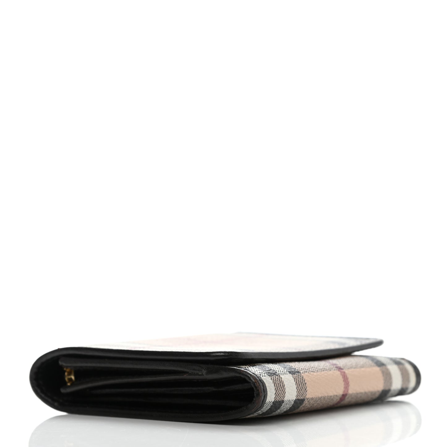 Haymarket Check Medium Leighton Wallet Chocolate