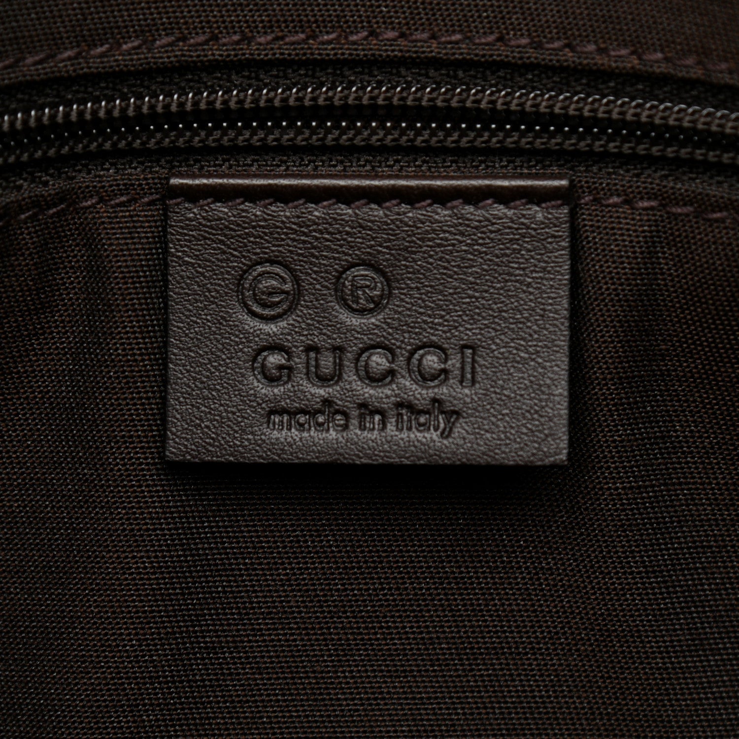 Gucci GG Plus Monogram Medium Flat Messenger Bag Dark Brown 6 of 8