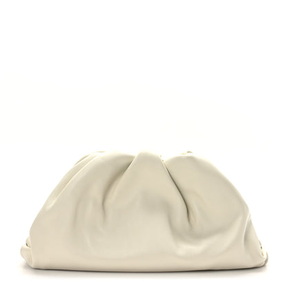 Bottega Veneta Smooth Butter Calf The Pouch Oversized Clutch Plaster 1 of 8