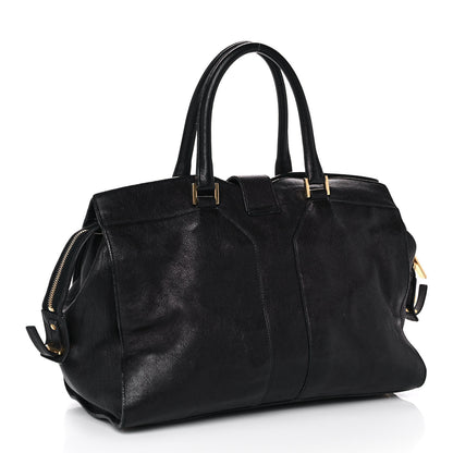 Saint Laurent Sheepskin Medium Cabas ChYc Black 3 of 12