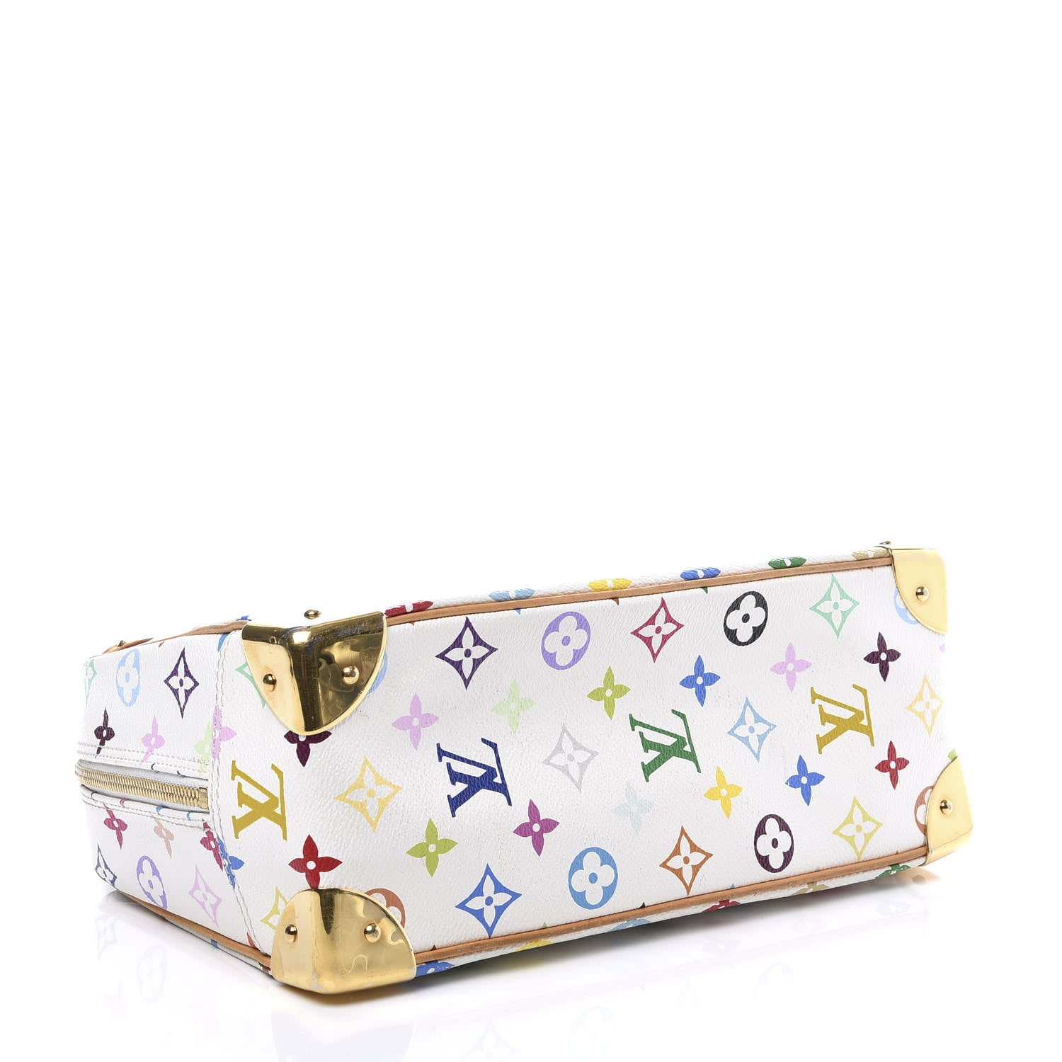 Louis Vuitton Monogram Multicolor Trouville White 3 of 9