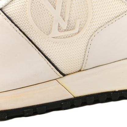Louis Vuitton Calfskin Monogram Run Away Sneakers 37 White 10 of 14
