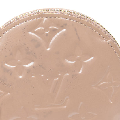 Louis Vuitton Vernis Animania Oiseau Songbird Coin Purse Rose Florentin 7 of 7