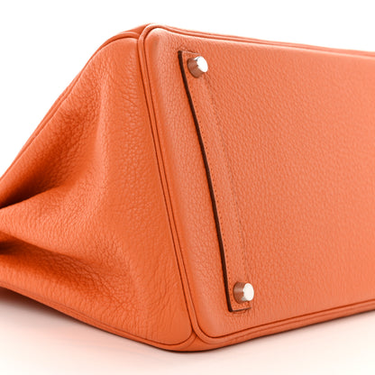 Hermes Togo Birkin 35 Orange 9 of 17