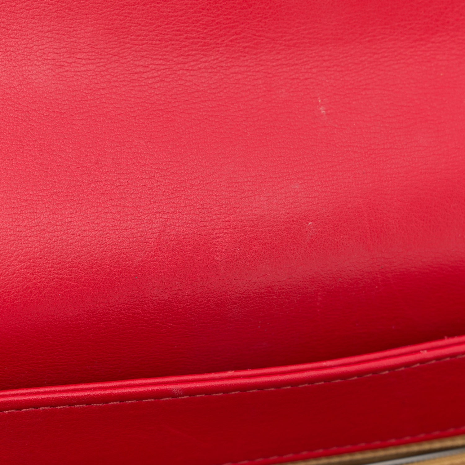 Chanel Lambskin Quilted Multiple Chain Flap Red 11 of 13