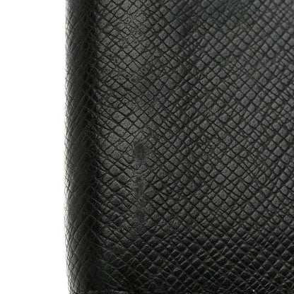 Louis Vuitton Taiga Zippy Coin Purse Vertical Black 8 of 8