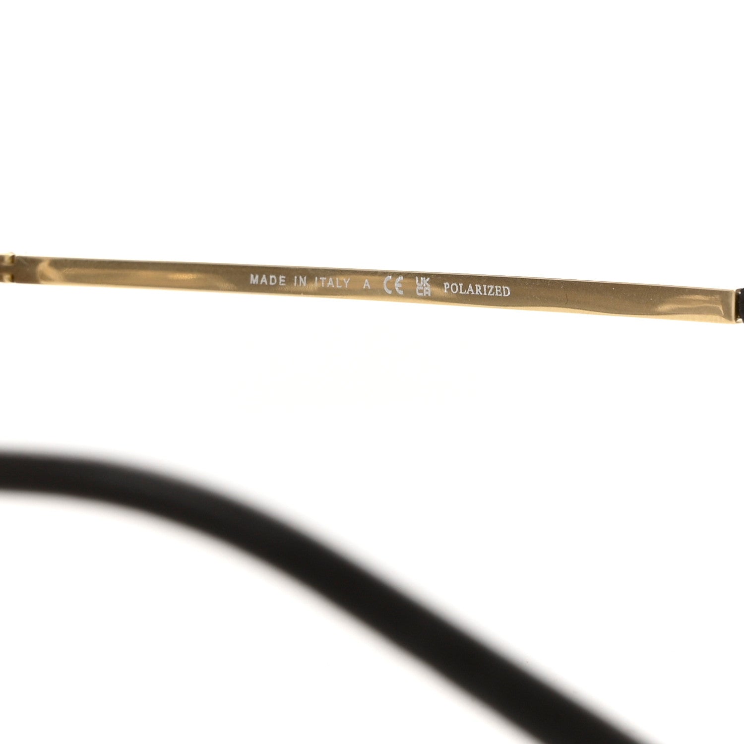 Chanel Metal Polarized Aviator CC Sunglasses 4189-T-Q Brown 6 of 6