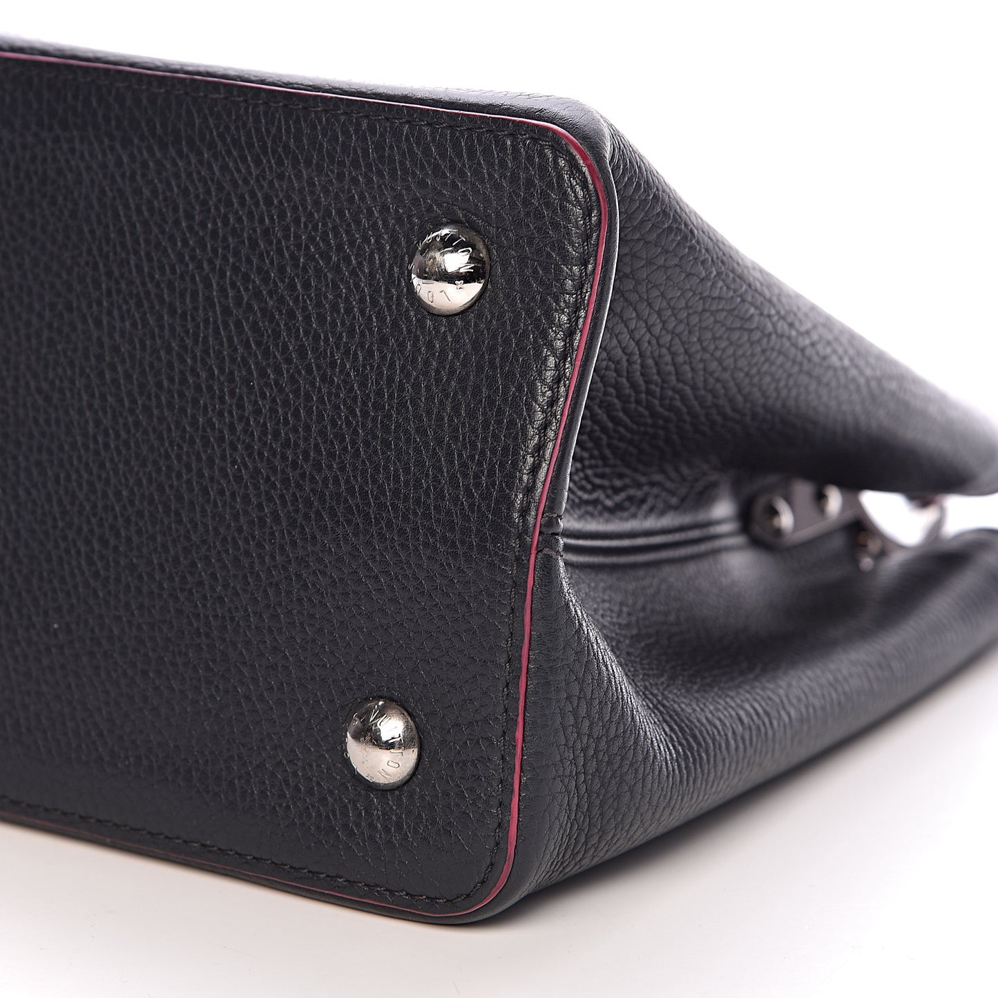 Taurillon Capucines MM Cobalt