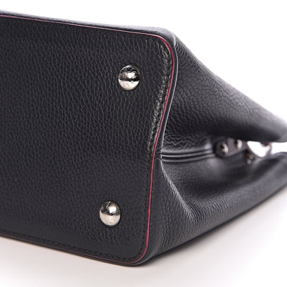 Louis Vuitton Taurillon Capucines MM Cobalt 9 of 10