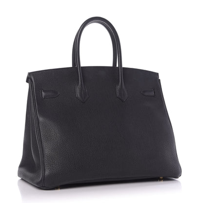 Hermes Togo Birkin 35 Black 3 of 11