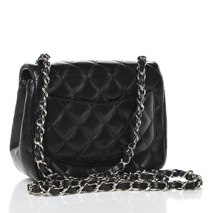 Chanel Caviar Quilted Mini Square Flap Black 3 of 9