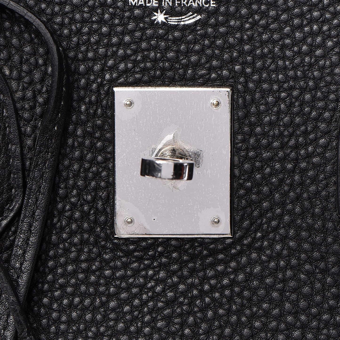 Taurillon Clemence Birkin 35 Black